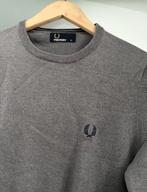 Fred Perry - Grijze Trui, Ophalen of Verzenden, Zo goed als nieuw, Fred Perry, Grijs