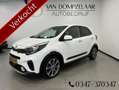 Kia Picanto 1.0 T-GDI X-LINE / NAVI / LEDER / PDC / STOELVER, Auto's, Kia, Bedrijf, Te koop, Picanto, ABS, Achteruitrijcamera