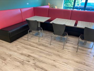 Kantine banken/tafels en stoelen beschikbaar voor biedingen