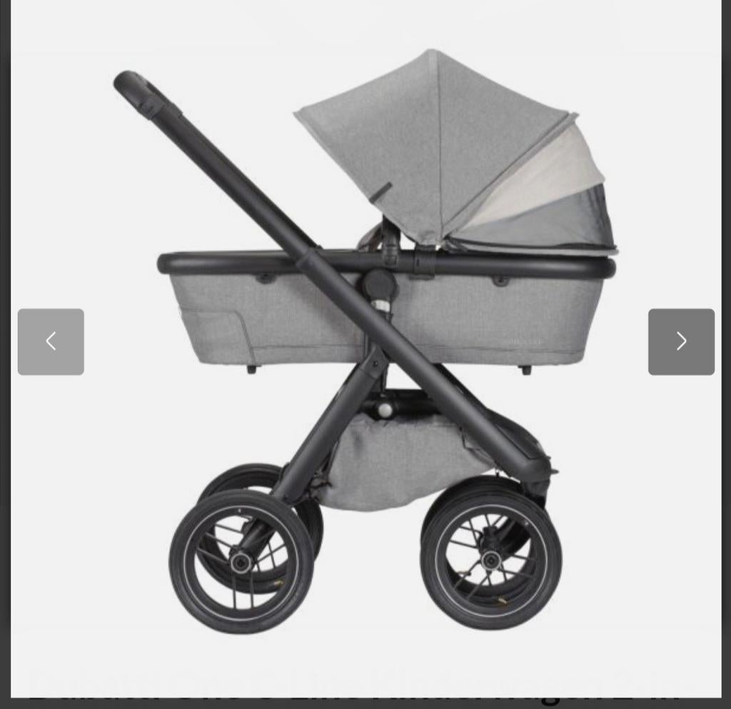 Combi kinderwagen met toebehoren, Gebruikt, Luchtbanden, Combiwagen, Ophalen