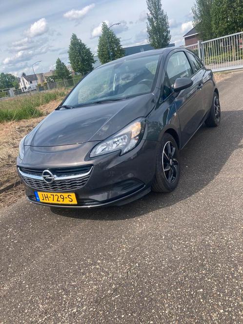 Opel Corsa 1.0T 66KW/90PK 3D 2016 Grijs, Auto's, Opel, Particulier, Corsa, Benzine, B, Hatchback, Handgeschakeld, Origineel Nederlands