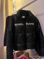 Karl Kani RETRO PU PUFFER - Winterjas - black, Kleding | Dames, Karl Kani, Verzenden, Zwart, Zo goed als nieuw