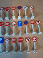 Partij Lego verkeersborden. Jaren 80, Lego, 33 Bath Road, Slough, UK, Lego, Ophalen of Verzenden