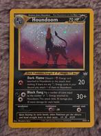 Houndoom holo Neo-Revelation Pokémon kaart, Ophalen of Verzenden, Zo goed als nieuw, Meerdere kaarten