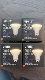 4x Yphix GU10 LED, Led-lamp, Minder dan 30 watt, Nieuw, Bipin of Steekvoet
