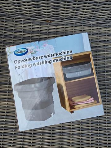 • Opvouwbare Camping Wasmachine - Nieuw in doos! 🏕 beschikbaar voor biedingen