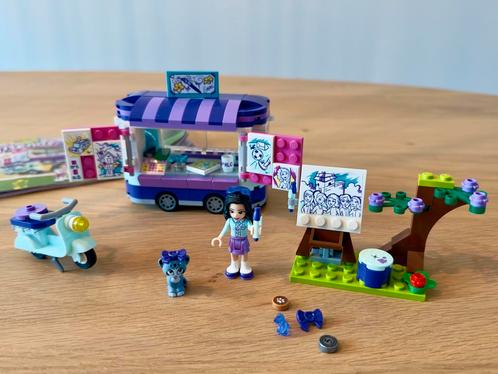 LEGO Friends Emma's kunstkraam 41332 - als nieuw!, Kinderen en Baby's, Speelgoed | Duplo en Lego, Nieuw, Lego, Complete set, Ophalen of Verzenden