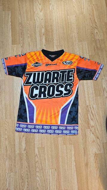 Zwarte Cross Shirt XXS beschikbaar voor biedingen