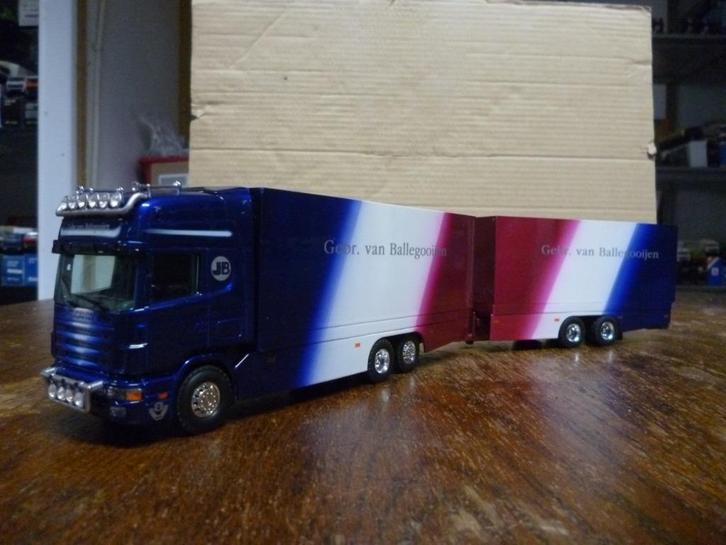 Tekno Scania 164 Gebr. van Ballegooijen, Hobby en Vrije tijd, Modelauto's | 1:50, Nieuw, Bus of Vrachtwagen, Tekno, Ophalen of Verzenden