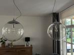 2 hanglampen T.e.a.b., Ophalen, Gebruikt, Glas, Minder dan 50 cm
