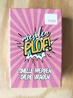 Meiden Plof! Snelle meppen, diepe vragen - kaartspel yfc, Hobby en Vrije tijd, Gezelschapsspellen | Kaartspellen, Vijf spelers of meer