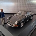 Porsche 911 S Coupe + Figuur (Steve McQueen) Schaal 1:43, Nieuw, Ophalen of Verzenden, Schuco, Schuco