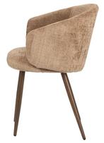 Luna Chair Caramel – Moderne Eetkamerstoelen, Overige kleuren, Verzenden, Japandi, Hotel Chique, Modern, Metaal