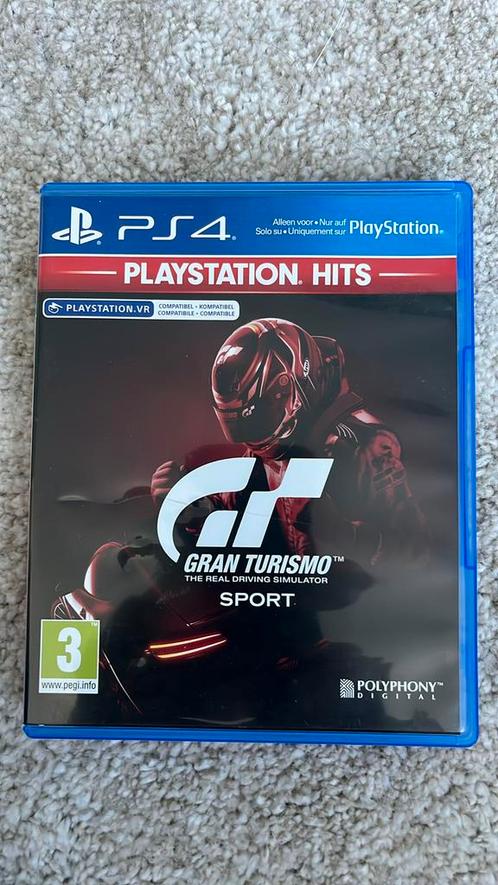 Gran Turismo Sport (PlayStation Hits), PS4, Spelcomputers en Games, Games | Sony PlayStation 4, Gebruikt, Racen en Vliegen, 3 spelers of meer