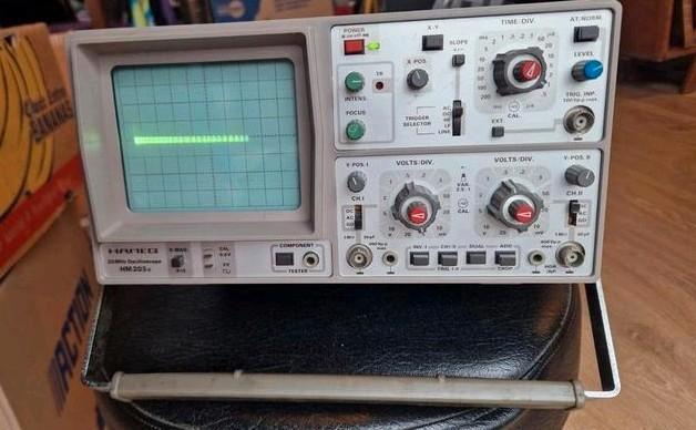 Hameg HM203-5 Oscilloscoop, Doe-het-zelf en Verbouw, Meetapparatuur, Gebruikt, Ophalen of Verzenden