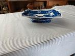Copeland SPODE Blue Tow grote schaal op voet er unieke, Ophalen of Verzenden