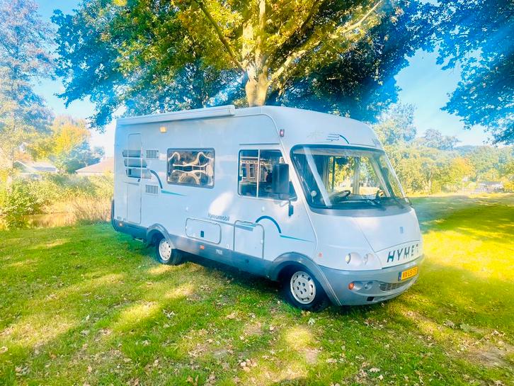 Fiat ducato 2.5tdi 116pk#Hymer B584#Barzit#Hefbed#Lange bank, Caravans en Kamperen, Campers, Bedrijf, tot en met 3, Integraal