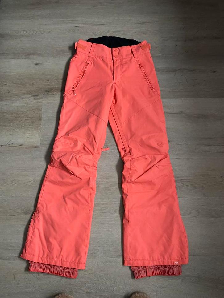 Roxy dames skibroek roze maat XS, Kleding | Dames, Wintersportkleding, Gedragen, Broek, Maat 34 (XS) of kleiner, Ophalen of Verzenden