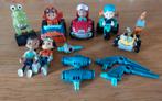 Rusty Rivets Speelgoed Set Figuren en Voertuigen, Ophalen, Zo goed als nieuw