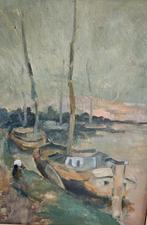 Te koop  A.J. Zwart Olieverfschilderij, Ophalen