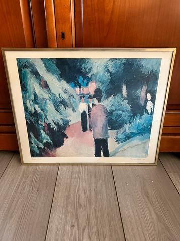 August Macke - “Park am wasser” beschikbaar voor biedingen