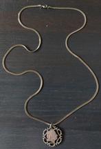 Ketting met hanger zilveren Juliana rijksdaalder, Met hanger, Gebruikt, Ophalen of Verzenden, Zilver