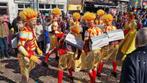 Super kleurrijke loopgroep optocht carnaval Vuur en vlam, Ophalen, Zo goed als nieuw, Carnaval