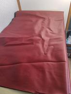 Bordeaux rood coupon skai, 120 cm of meer, Nieuw, Ophalen of Verzenden, Katoen