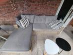 Loungeset kunststof, Tuin en Terras, Tuinsets en Loungesets, Ophalen, Kunststof, Gebruikt, 3 zitplaatsen