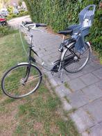 Goedfietsende 28 inch  Gazelle Damesfiets met kinderzitje, Ophalen, Gebruikt, Versnellingen, Gazelle