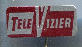 TeleVizier blik omroepblad speldje ( V_078 ), Verzamelen, Speldjes, Pins en Buttons, Zo goed als nieuw, Speldje of Pin, Merk, Verzenden