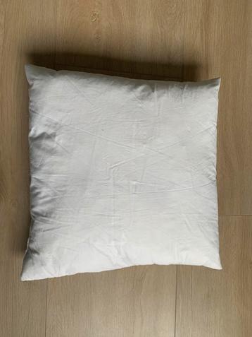 Binnenkussen 50x50 eendenveren beschikbaar voor biedingen