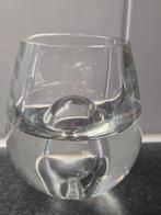 La Vida geblazen kristalglazen tweezijdige vaas, midcentury, Overige kleuren, Ophalen of Verzenden, Minder dan 50 cm, Glas