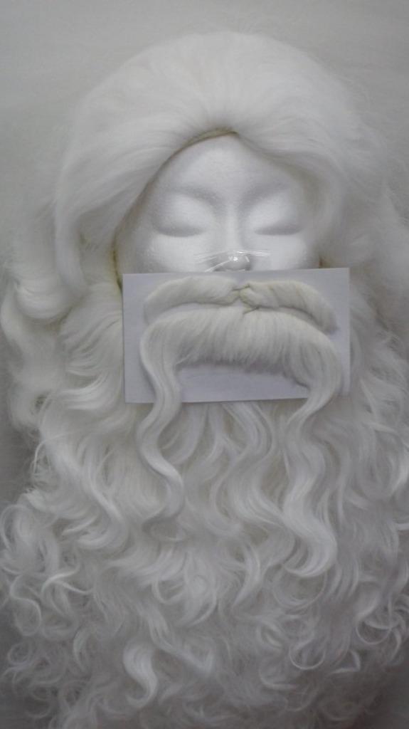 TE KOOP kerstman baardstel 3-delig Luxe, Diversen, Kerst, Nieuw, Ophalen of Verzenden