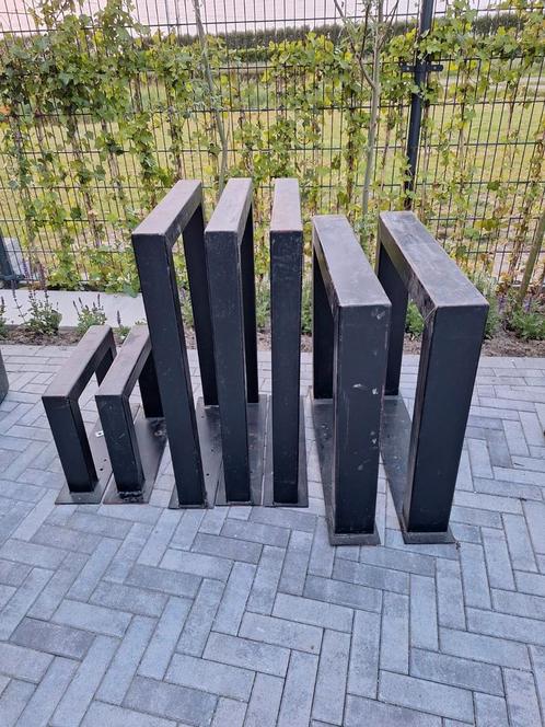 Tafelpoten staal, Doe-het-zelf en Verbouw, Overige Doe-het-zelf en Verbouw, Zo goed als nieuw, Ophalen