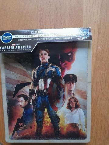 captain America The first avenger 4K best buy steelbook beschikbaar voor biedingen