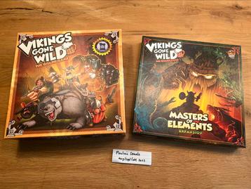Vikings gone wild + masters of elements + promokaarten