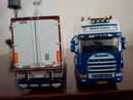Wsi Scania Wilbert Kuipers met Chereau koeltrailer, Hobby en Vrije tijd, Modelauto's | 1:50, Ophalen of Verzenden, Zo goed als nieuw