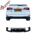 S3 ABT Look Diffuser | AUDI A3 8V | 2016-2019 | SLINE HATCHB