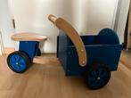 Leuk houten bakfietsje - 9 maanden +, Kinderen en Baby's, Speelgoed | Buiten | Voertuigen en Loopfietsen, Ophalen of Verzenden