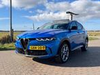 Alfa Romeo Tonale PHEV 280pk 4wd Pano vol opt dealer onderh, Auto's, Alfa Romeo, Automaat, 1250 kg, 4 cilinders, Blauw