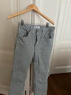ZARA bretons gestreepte flared cropped jeans, maat 38, Kleding | Dames, Broeken en Pantalons, Maat 38/40 (M), Ophalen of Verzenden