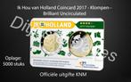 Holland Coincard 2017 - Deel 4 - Klompen, Postzegels en Munten, Ophalen of Verzenden, Koningin Beatrix, Euro's