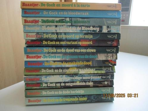 BAANTJER DE COCK BOEKEN, Boeken, Detectives, Gelezen, Ophalen of Verzenden