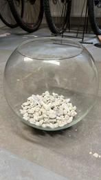 Vissenkom met grind, Dieren en Toebehoren, Vissen | Aquaria en Toebehoren, Ophalen of Verzenden, Zo goed als nieuw, Leeg aquarium
