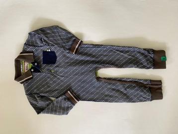 Super stoere retro overall van 4ff 4 funky flavours (86/92)  beschikbaar voor biedingen