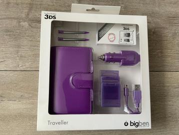 Nieuw - Nintendo 3DS Reisset met USB oplader - Stylus etc beschikbaar voor biedingen