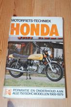 Honda alle 750 SOHC 1969-1979 modellen werkplaatshandboek, Motoren, Ophalen of Verzenden, Honda