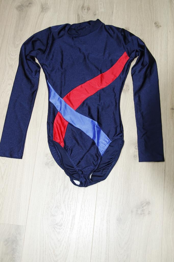 Turnpakje Agiva lycra drukknoopsluiting diverse maten NIEUW, Sport en Fitness, Turnen, Blauw, Nieuw, Maat 36 t/m 42, Ophalen of Verzenden
