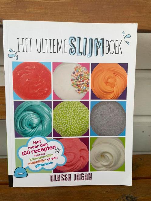 Alyssa Jagan - Het ultieme slijmboek | zelf slijm maken, Boeken, Hobby en Vrije tijd, Zo goed als nieuw, Overige onderwerpen, Ophalen of Verzenden